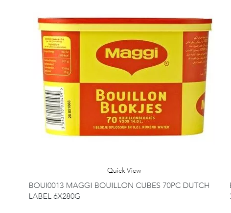 CUBE - MAGGI BOUILLON